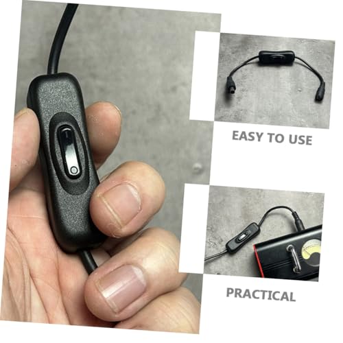 WHAMVOX Effektpedal Stromkabel mit Schalter Verlängerungskabel Gitarre Effektgerät Zubehör Praktische Steuerung Kompatibel mit Verschiedenen Netzteilen WHAMVOX Effektpedal Stromkabel mit Schalter Verlängerungskabel Gitarre Effektgerät Zubehör Praktische Steuerung Kompatibel mit Verschiedenen Netzteilen von WHAMVOX