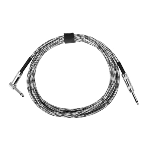 WHAMVOX Gitarrenkabel Rauschunterdrückung Strapazierfähiges Audio Verbindungskabel für Gitarren und Bässe Flexibel und Zuverlässig für Auftritte und Proben von WHAMVOX