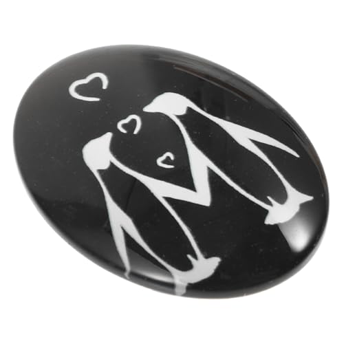 WHAMVOX Glas-pinguin-ornament Stabile Glasqualität Sanfte Oberfläche Dekorativer Pinguin-umarmung- Symbolisiert Liebe und Zuneigung Charmantes Geschenk für Frauen und Männer Geschenkidee von WHAMVOX