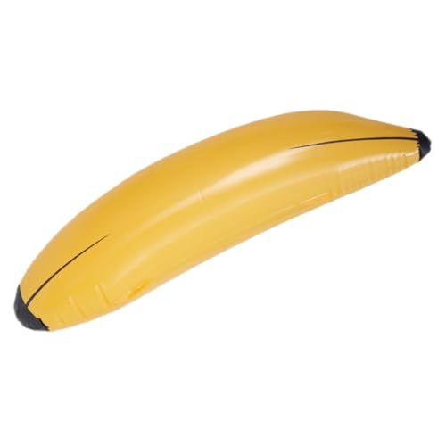 WHAMVOX Großer Aufblasbarer Bananenpoolfloat aus Robustem PVC Leichtes Lebhaftes Fruchtspielzeug für Partydekoration und Foto requisiten Großes Aufblasbares Bananenspielzeug für von WHAMVOX