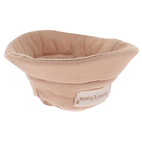 WHAMVOX Kleberpuppenhut kreatives Puppenhüte Hutzubehör für Puppen Deko-Mütze für Puppen Hutpuppendekore verschleißfeste Puppenversorgung Miniaturhüte für Partys Polyester Khaki von WHAMVOX