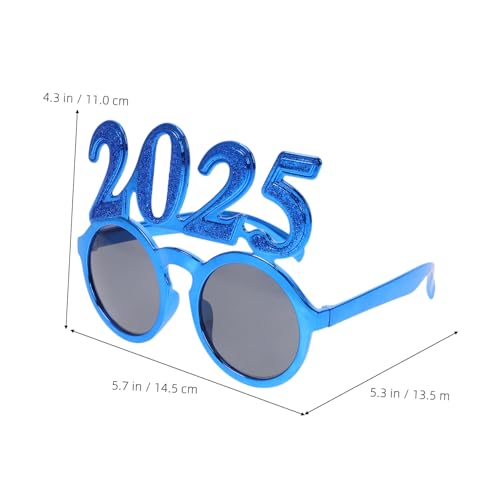 WHAMVOX Neujahr Partybrille Silvester Accessoire Lustige Digitaldesign Brille für Foto Requisiten und Cosplay Leichte Pc Rahmen Auffällige Dekoration für Feierlichkeiten WHAMVOX Neujahr Partybrille Silvester Accessoire Lustige Digitaldesign Brille für Foto Requisiten und Cosplay Leichte Pc Rahmen Auffällige Dekoration für Feierlichkeiten von WHAMVOX