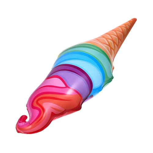 WHAMVOX PVC Aufblasbarer Eistüten dekoballon Spielerisches Eiscreme partyspielzeug Dekoratives Aufblasbares Dessert für Geburtstagsfeiern Kindergeburtstag und Mädchendeko WHAMVOX PVC Aufblasbarer Eistüten dekoballon Spielerisches Eiscreme partyspielzeug Dekoratives Aufblasbares Dessert für Geburtstagsfeiern Kindergeburtstag und Mädchendeko von WHAMVOX