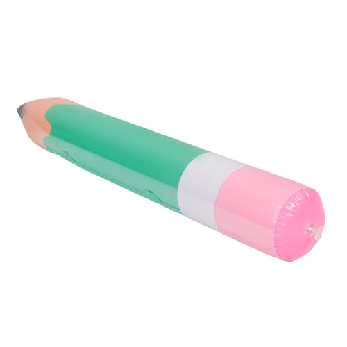 WHAMVOX PVC Aufblasbarer Großer Bleistift Ballon Grün Dekorative Bleistift Requisiten für Schulanfang Party Einfach zu Verwenden Langlebige Klassenzimmer Dekoration WHAMVOX PVC Aufblasbarer Großer Bleistift Ballon Grün Dekorative Bleistift Requisiten für Schulanfang Party Einfach zu Verwenden Langlebige Klassenzimmer Dekoration von WHAMVOX