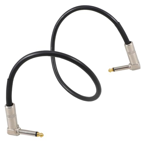 WHAMVOX Pedal Patch Kabel Noise reduction Audio Kabel mit Metallstecker Bass Gitarre Hochwertiges Gitarren Effekt Patchkabel für Klaren Robusten Sound WHAMVOX Pedal Patch Kabel Noise reduction Audio Kabel mit Metallstecker Bass Gitarre Hochwertiges Gitarren Effekt Patchkabel für Klaren Robusten Sound von WHAMVOX