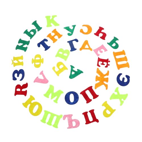 WHAMVOX Russisches Alphabet Sticker Selbstklebend Schaumstoff Buchstaben Aufkleber für DIY Basteln Klassenzimmer Wanddekoration Frühkindliche Lernhilfe Farbenfroh Schadstofffrei WHAMVOX Russisches Alphabet Sticker Selbstklebend Schaumstoff Buchstaben Aufkleber für DIY Basteln Klassenzimmer Wanddekoration Frühkindliche Lernhilfe Farbenfroh Schadstofffrei von WHAMVOX