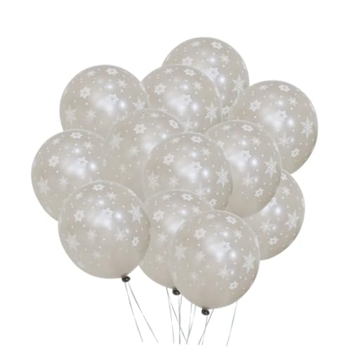 WHAMVOX 12 Pcs 12 Zoll Latex Ballons Schneeflocke Party Dekorationen Geburtstag Feier Urlaub Dekorative WHAMVOX 12 Pcs 12 Zoll Latex Ballons Schneeflocke Party Dekorationen Geburtstag Feier Urlaub Dekorative von WHAMVOX