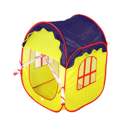 WHAMVOX Spielzelt Faltbar aus Langlebigem Material Geräumig für Jahre Indoor Spielhaus in Violett Fördert Kreativität und Sorgt für Drinnen und Draußen Spaß von WHAMVOX