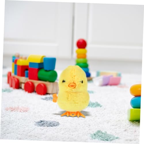 WHAMVOX Springendes Huhn Aufziehbares Plüsch Küken für Niedliches Hüpfspielzeug Kreatives Lernspielzeug für Perfektes Ostergeschenk WHAMVOX Springendes Huhn Aufziehbares Plüsch Küken für Niedliches Hüpfspielzeug Kreatives Lernspielzeug für Perfektes Ostergeschenk von WHAMVOX
