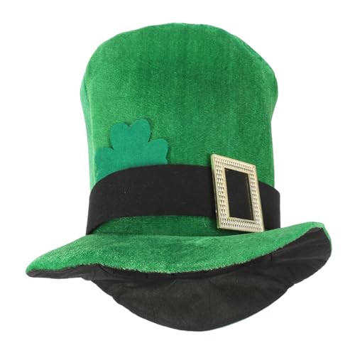 WHAMVOX St. Patricks Day Hut Grüner Kleeblatt-zylinderhut Für Kostüm Erwachsene Und Jungen Und Mädchen Irisches Party-zubehör WHAMVOX St. Patricks Day Hut Grüner Kleeblatt-zylinderhut Für Kostüm Erwachsene Und Jungen Und Mädchen Irisches Party-zubehör von WHAMVOX