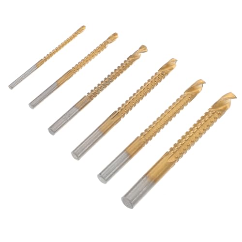 WHAMVOX Teiliges Side Cutting Bohrer Hochleistungs bohrwerkzeug mit Schrägen Klingen Verschleißfest für Holz DIY und Bauarbeiten Effiziente Lochkreissäge Glasbohrer von WHAMVOX