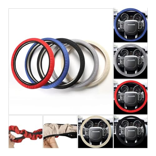 WHDsunQQ Auto Lenkradbezug Auto-Lenkradbezug mit Nadeln und Netzstoff Durchmesser 36–38 cm Auto-Zubehör WHDsunQQ Auto Lenkradbezug Auto-Lenkradbezug mit Nadeln und Netzstoff Durchmesser 36–38 cm Auto-Zubehör von WHDsunQQ
