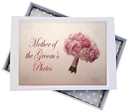 WHITE COTTON CARDS Mutter des Bräutigams Hochzeit Mini Fotoalbum Bouquet Board 12,5 x 17,5 x 2,5 cm WHITE COTTON CARDS Mutter des Bräutigams Hochzeit Mini Fotoalbum Bouquet Board 12,5 x 17,5 x 2,5 cm von WHITE COTTON CARDS