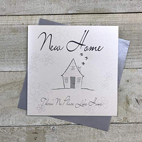 WHITE COTTON CARDS New Home There 's No Place Like Home handgefertigt Karte von WHITE COTTON CARDS