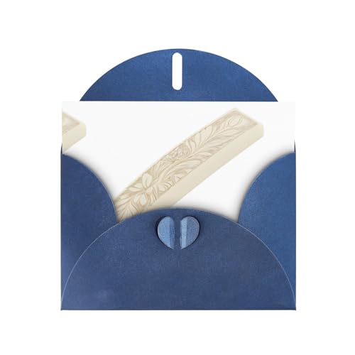 Blue WHJSHOP Blumen-Gravur, Radiergummi, Drucke, Grußkarte, hochwertiges Perlglanz-Papier, doppelseitig, Perleneffekt, Liebesschnalle, Perlenpapierumschlag Blue WHJSHOP Blumen-Gravur, Radiergummi, Drucke, Grußkarte, hochwertiges Perlglanz-Papier, doppelseitig, Perleneffekt, Liebesschnalle, Perlenpapierumschlag von WHJSHOP