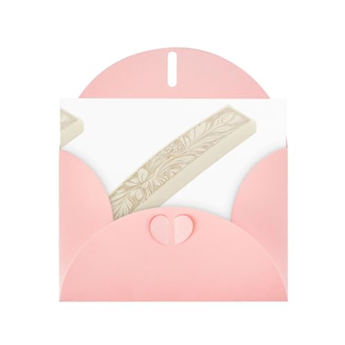Pink WHJSHOP Blumen-Gravur, Radiergummi, Drucke, Grußkarte, hochwertiges Perlglanz-Papier, doppelseitig, Perleneffekt, Liebesschnalle, Perlenpapierumschlag Pink WHJSHOP Blumen-Gravur, Radiergummi, Drucke, Grußkarte, hochwertiges Perlglanz-Papier, doppelseitig, Perleneffekt, Liebesschnalle, Perlenpapierumschlag von WHJSHOP