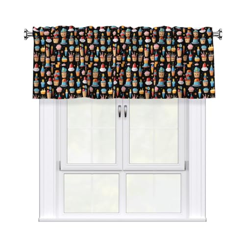 WHJSHOP Kurzgardinen mit Faltenmuster, 137,2 x 45,7 cm, für Küche, Badezimmer, Waschküche, Studio, Heimdekoration WHJSHOP Kurzgardinen mit Faltenmuster, 137,2 x 45,7 cm, für Küche, Badezimmer, Waschküche, Studio, Heimdekoration von WHJSHOP