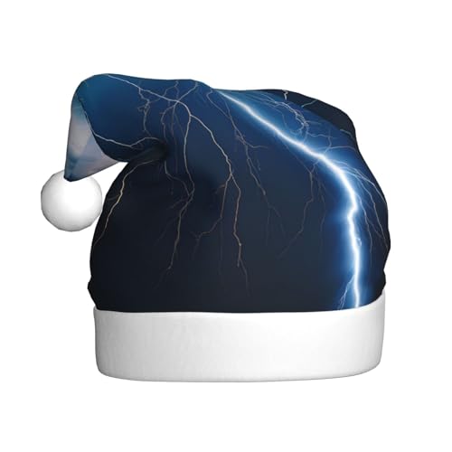WHJSHOP Weihnachtsmütze für Erwachsene für Feiertage, Partys und Kostümveranstaltungen, Blitzdruck WHJSHOP Weihnachtsmütze für Erwachsene für Feiertage, Partys und Kostümveranstaltungen, Blitzdruck von WHJSHOP