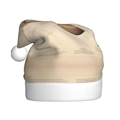WHJSHOP Weihnachtsmütze für Erwachsene – hochwertiger Stoff für Feiertage, Partys und Kostümveranstaltungen, Sonnensystem, Jupiter-Drucke WHJSHOP Weihnachtsmütze für Erwachsene – hochwertiger Stoff für Feiertage, Partys und Kostümveranstaltungen, Sonnensystem, Jupiter-Drucke von WHJSHOP