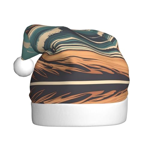 WHJSHOP Weihnachtsmütze für Erwachsene – hochwertiger Stoff für Feiertage, Partys und Kostümveranstaltungen, Strand-Surf-Muster WHJSHOP Weihnachtsmütze für Erwachsene – hochwertiger Stoff für Feiertage, Partys und Kostümveranstaltungen, Strand-Surf-Muster von WHJSHOP