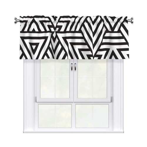 WHJSHOP printidea Kurzgardinen mit Volant-Stange, 137,2 x 45,7 cm, Vorhang, Volant, Küche, Bad, Waschküche, Studio, Heimdekoration WHJSHOP printidea Kurzgardinen mit Volant-Stange, 137,2 x 45,7 cm, Vorhang, Volant, Küche, Bad, Waschküche, Studio, Heimdekoration von WHJSHOP
