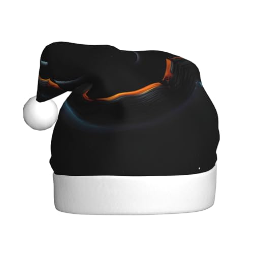 WHJWXC Weihnachtsmann-Weihnachtsmütze für Erwachsene, Partyzubehör für Halloween, jährliche Zeremonien, geheimnisvolles, kosmisches Muster mit schwarzen Löchern WHJWXC Weihnachtsmann-Weihnachtsmütze für Erwachsene, Partyzubehör für Halloween, jährliche Zeremonien, geheimnisvolles, kosmisches Muster mit schwarzen Löchern von WHJWXC