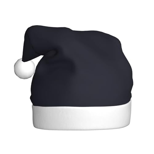 WHJWXC Weihnachtsmütze für Erwachsene, Party-Zubehör für Halloween, jährliche Zeremonien, einfarbig, schwarzes Muster WHJWXC Weihnachtsmütze für Erwachsene, Party-Zubehör für Halloween, jährliche Zeremonien, einfarbig, schwarzes Muster von WHJWXC