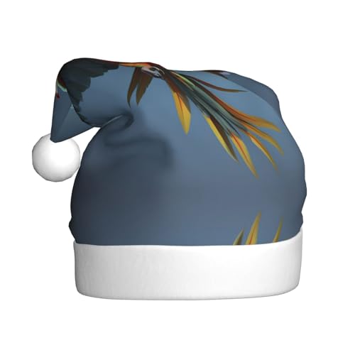 WHJWXC Weihnachtsmütze für Erwachsene, Party-Zubehör für Halloween, jährliche Zeremonien, mehr fliegende Papageien WHJWXC Weihnachtsmütze für Erwachsene, Party-Zubehör für Halloween, jährliche Zeremonien, mehr fliegende Papageien von WHJWXC