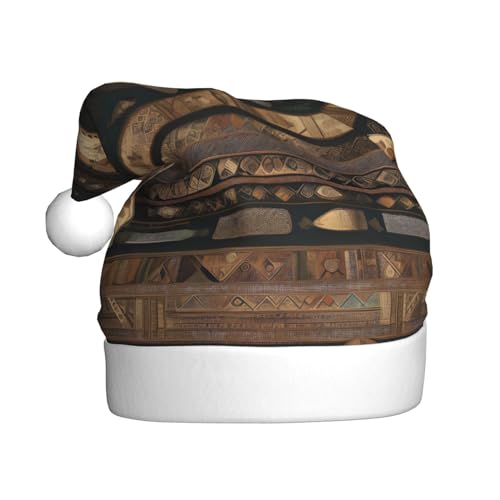 WHJWZY Weihnachtsmütze für Erwachsene, festliches Accessoire, Halloween, jährliche Zeremonien, Feiertagsfeiern, Bohemian-Stil von WHJWZY
