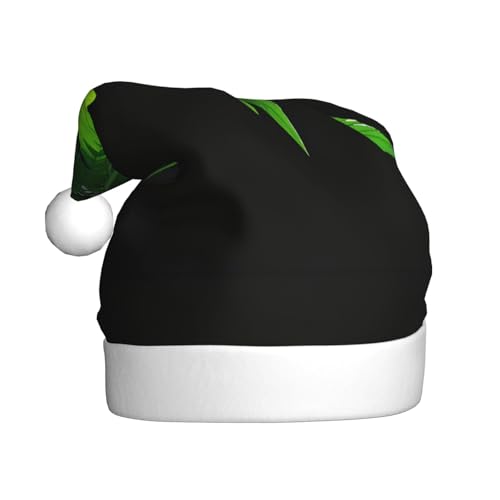 WHJWZY Weihnachtsmütze für Erwachsene, festliches Accessoire, Halloween, jährliche Zeremonien, Feiertagsfeiern, metallisches Palmwedelbild WHJWZY Weihnachtsmütze für Erwachsene, festliches Accessoire, Halloween, jährliche Zeremonien, Feiertagsfeiern, metallisches Palmwedelbild von WHJWZY