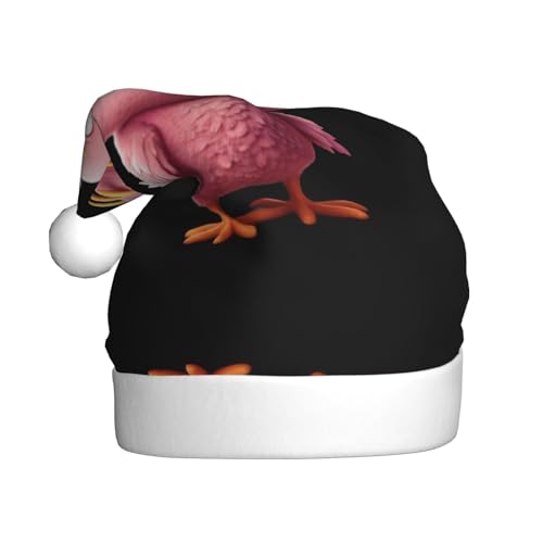 WHJWZY Weihnachtsmütze für Erwachsene, festliches Accessoire, Halloween, jährliche Zeremonien, Feiertagsfeiern, rosa Kükenbild WHJWZY Weihnachtsmütze für Erwachsene, festliches Accessoire, Halloween, jährliche Zeremonien, Feiertagsfeiern, rosa Kükenbild von WHJWZY