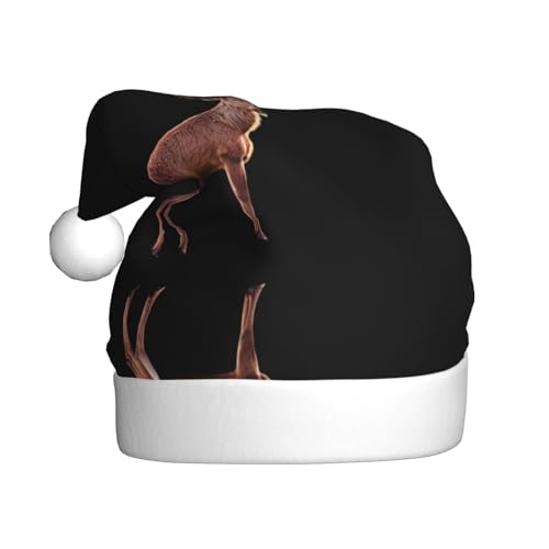 WHJWZY Weihnachtsmütze für Erwachsene – festliches Accessoire, Halloween, jährliche Zeremonien, Feiertagsfeiern, Rotwild mit Rückblick WHJWZY Weihnachtsmütze für Erwachsene – festliches Accessoire, Halloween, jährliche Zeremonien, Feiertagsfeiern, Rotwild mit Rückblick von WHJWZY