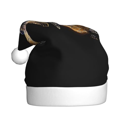 WHJWZY Weihnachtsmütze für Erwachsene – festliches Accessoire, Halloween, jährliche Zeremonien, Feiertagsfeiern, tropische Schildkrötenschwimmen WHJWZY Weihnachtsmütze für Erwachsene – festliches Accessoire, Halloween, jährliche Zeremonien, Feiertagsfeiern, tropische Schildkrötenschwimmen von WHJWZY