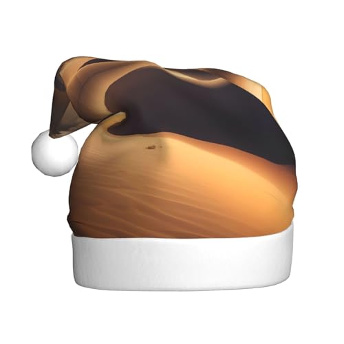 WHJWZY Weihnachtsmütze für Erwachsene – festliches Accessoire | Halloween, jährliche Zeremonien, Feiertagspartys, Wüstensterne Bild von WHJWZY
