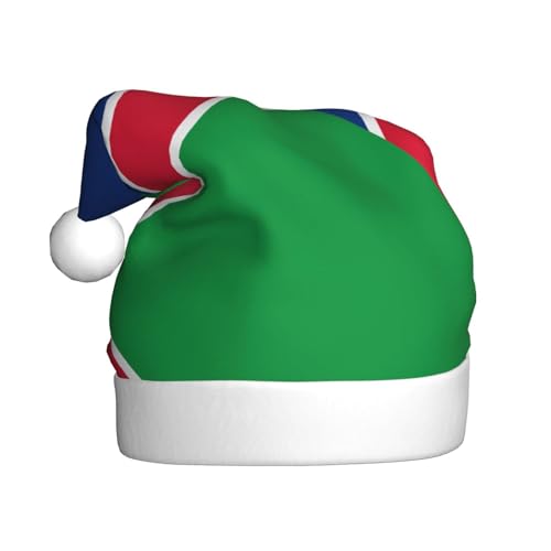 WHJYCC Flagge von Namibia Klassische Weihnachtsmütze, perfekte Nikolausmütze für Erwachsene, Schneeflockenhut, ideal für Weihnachten, Halloween, und Partygeschenke WHJYCC Flagge von Namibia Klassische Weihnachtsmütze, perfekte Nikolausmütze für Erwachsene, Schneeflockenhut, ideal für Weihnachten, Halloween, und Partygeschenke von WHJYCC