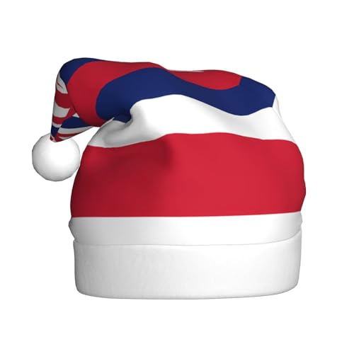 WHJYCC Hawaii-Flagge, klassische Weihnachtsmütze, perfekte Nikolausmütze für Erwachsene, Schneeflockenhut, ideal für Weihnachten, Halloween und Partygeschenke WHJYCC Hawaii-Flagge, klassische Weihnachtsmütze, perfekte Nikolausmütze für Erwachsene, Schneeflockenhut, ideal für Weihnachten, Halloween und Partygeschenke von WHJYCC