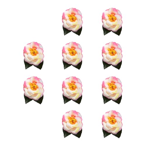 WHKM Künstliche Blumenköpfe zum Basteln, 7,9 cm, kleiner Blütenkopf für Hochzeiten, Tischaufsätze und Dekoration, Bastelblumen, 10 Stück WHKM Künstliche Blumenköpfe zum Basteln, 7,9 cm, kleiner Blütenkopf für Hochzeiten, Tischaufsätze und Dekoration, Bastelblumen, 10 Stück von WHKM