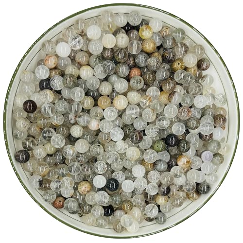WHNKFB 10 mm, natürliche, ungefärbte grüne Phantomquarz-Perlen, lose Edelsteine für Schmuckherstellung, Bastelarbeiten, spirituelles Wachstum und Reichtumsmanifestation, Kristallperlen mit elastischer WHNKFB 10 mm, natürliche, ungefärbte grüne Phantomquarz-Perlen, lose Edelsteine für Schmuckherstellung, Bastelarbeiten, spirituelles Wachstum und Reichtumsmanifestation, Kristallperlen mit elastischer von WHNKFB