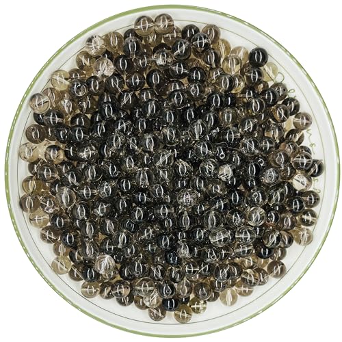 WHNKFB 8 mm, natürliche, ungefärbte Rauchquarz-Perlen, erdig-brauner Quarz, lose Edelsteine für Schmuckherstellung, DIY, Handwerk, Erdung, Energiekristall, Großpackung mit elastischer Schnur WHNKFB 8 mm, natürliche, ungefärbte Rauchquarz-Perlen, erdig-brauner Quarz, lose Edelsteine für Schmuckherstellung, DIY, Handwerk, Erdung, Energiekristall, Großpackung mit elastischer Schnur von WHNKFB