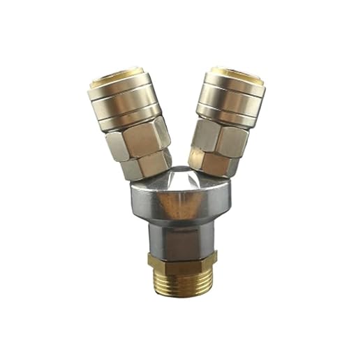 WHRLQXM 3 Ways 3/4" Male C Type Air Hose Quick Coupler Socket Connector Self-Locking WHRLQXM 3 Ways 3/4" Male C Type Air Hose Quick Coupler Socket Connector Self-Locking von WHRLQXM