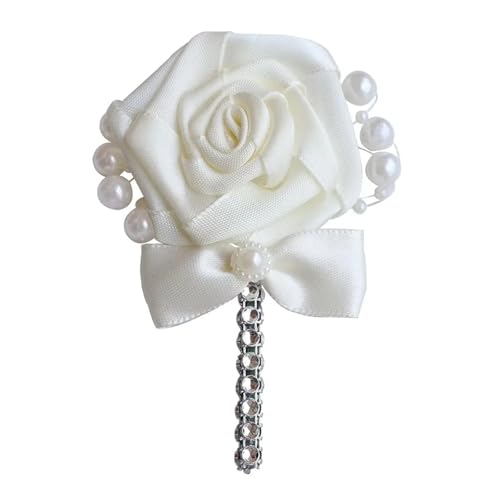 Hochzeitsstrauß Seidenrosen Brautjungfernstrauß Brautstrauß Hochzeitsblumen Brautsträuße Bouquet de mariage(Corymbra) von WHSDCZ