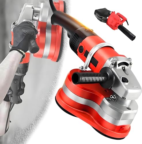 Wand- Und Bodenschleifer, Tragbarer Dreikopf-Wand- Und Bodenschleifer, Elektrischer Betonschleifer, 3800W, Hitzebeständig, Enthält Verschiedene Schleifscheiben Machine+VacuumCleaner Wand- Und Bodenschleifer, Tragbarer Dreikopf-Wand- Und Bodenschleifer, Elektrischer Betonschleifer, 3800W, Hitzebeständig, Enthält Verschiedene Schleifscheiben Machine+VacuumCleaner von WIANQIAN