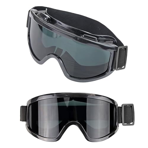 W WIDMANN 02438 - Taktische Brille, schwarz, Soldaten, Militär, Snowboard Brille, Skibrille, Accessoire, Faschingskostüme von WIDMANN MILANO PARTY FASHION
