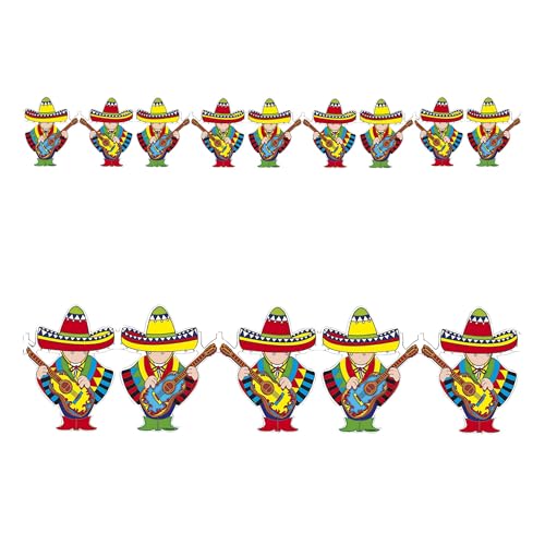 W WIDMANN MILANO Party Fashion 2164R - Girlande Mariachi, Circa 3 m, Dekoration, Wanddekoration, Mexiko, Mottoparty, Karneval W WIDMANN MILANO Party Fashion 2164R - Girlande Mariachi, Circa 3 m, Dekoration, Wanddekoration, Mexiko, Mottoparty, Karneval von W WIDMANN MILANO Party Fashion