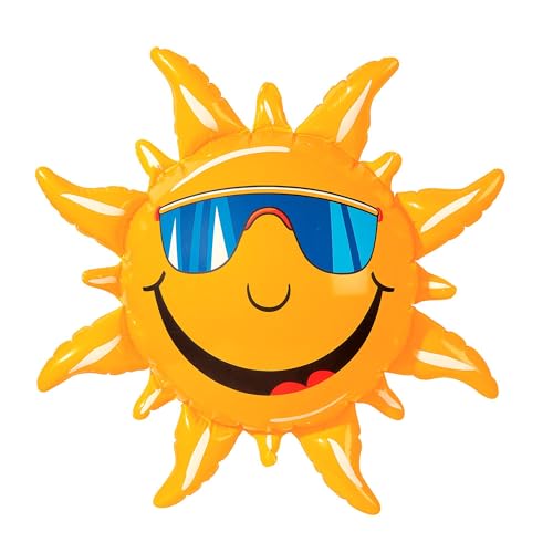 W WIDMANN MILANO Party Fashion 2390S - Aufblasbare Sonne, 60 cm, Dekoration, Beach Party W WIDMANN MILANO Party Fashion 2390S - Aufblasbare Sonne, 60 cm, Dekoration, Beach Party von W WIDMANN MILANO Party Fashion