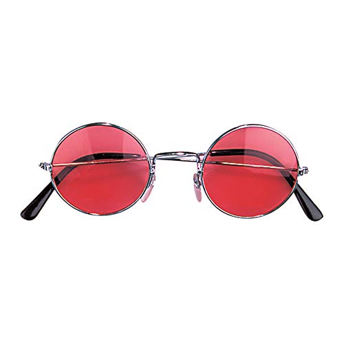 Widmann - Brille für mehrere Charaktere, mit Gläsern, Hippie, Reggae, Karneval, Mottoparty von WIDMANN