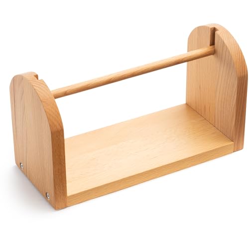 WIESEN.design Geschenkband Abroller aus heimischen Buchenholz inklusive Schraubenzieher, ideal als Geschenkband Aufbewahrung für Satinband, als Wollabwickler oder Garnhalter, Washi tape Abroller WIESEN.design Geschenkband Abroller aus heimischen Buchenholz inklusive Schraubenzieher, ideal als Geschenkband Aufbewahrung für Satinband, als Wollabwickler oder Garnhalter, Washi tape Abroller von WIESEN.design