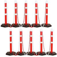 10 WIHEDÜ Absperrpfosten weiß/rot 10 WIHEDÜ Absperrpfosten weiß/rot von WIHEDÜ