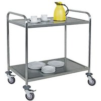 WIHEDÜ Servierwagen silber 86,0 x 54,0 x 94,0 cm von WIHEDÜ