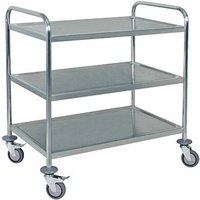 WIHEDÜ Servierwagen silber 86,0 x 54,0 x 94,0 cm von WIHEDÜ